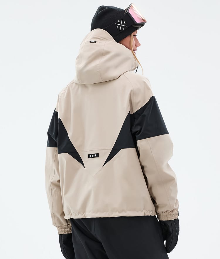 Dope Spartan W Ski Jacket Women Spike Sand/Black, Image 6 of 8