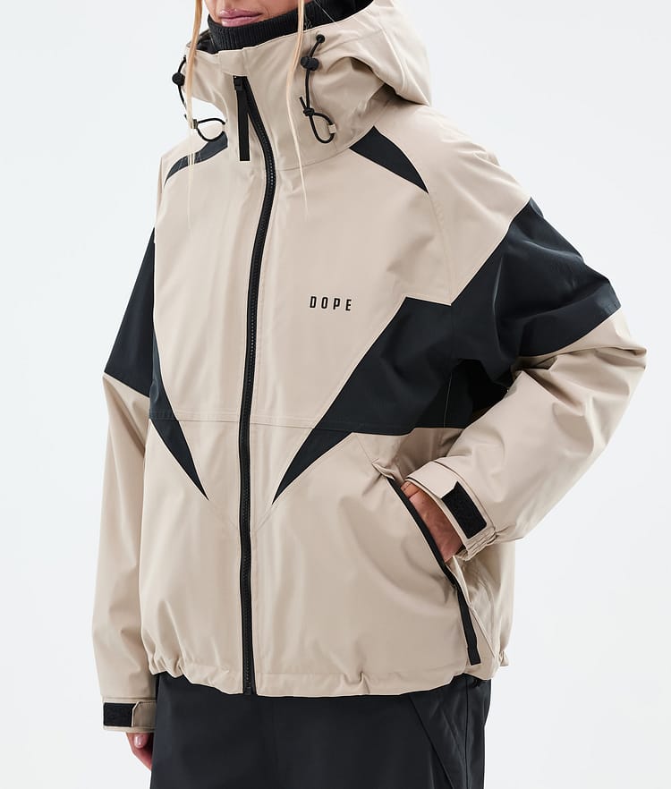 Dope Spartan W Snowboard Jacket Women Spike Sand/Black Renewed, Image 7 of 8