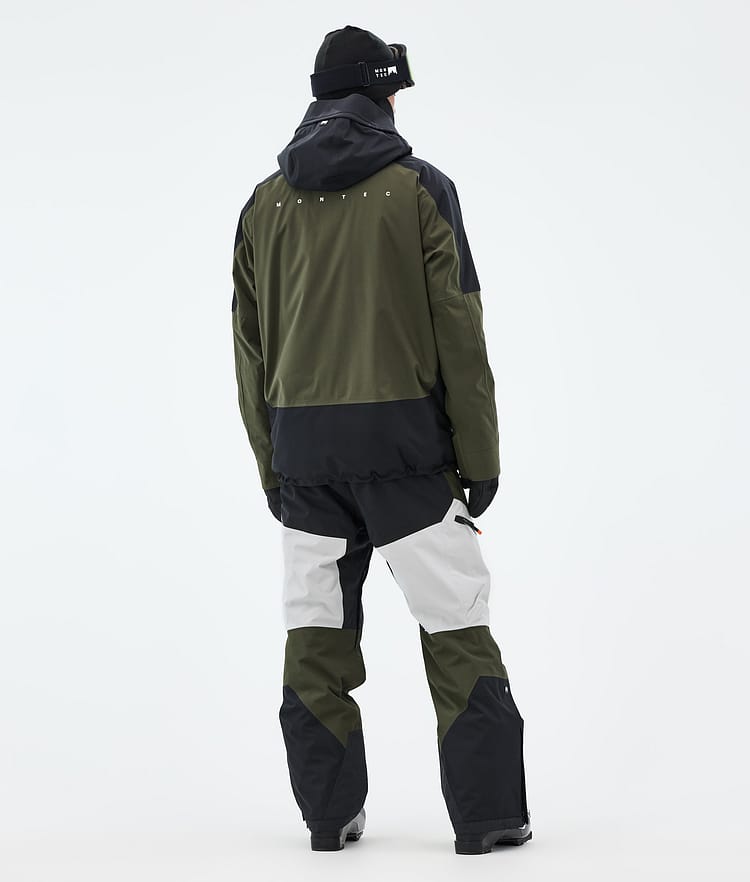 Morpheus Kurtka Narciarska Mężczyźni Black/Olive Green/Light Grey, Image 4 of 9