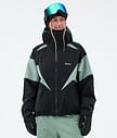 Dope Spartan W Ski Jacket Women Spike Black/Faded Green