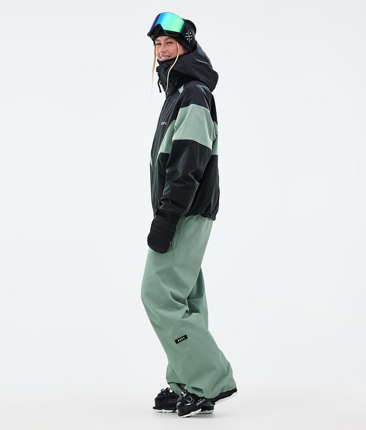 Dope Spartan W Ski Jacket Women Spike Black/Faded Green, Image 3 of 8