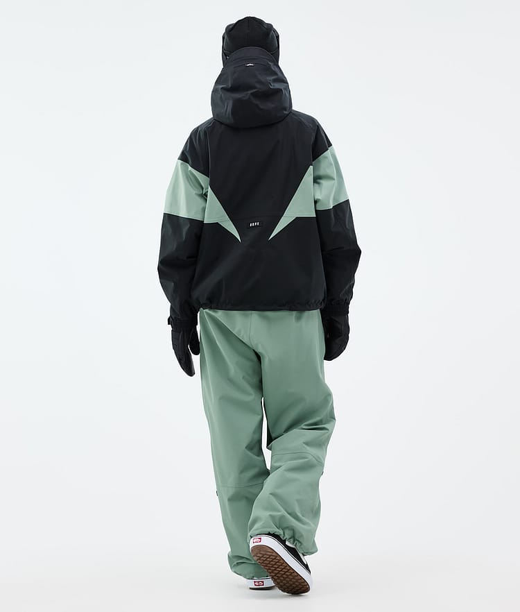 Dope Spartan W Snowboard Jacket Women Spike Black/Faded Green, Image 4 of 8