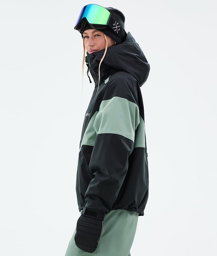 Dope Spartan W Ski Jacket Women Spike Black/Faded Green, Image 5 of 8
