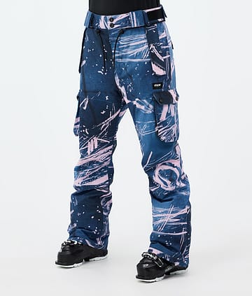 Dope Iconic W Ski Pants Carvings Pink