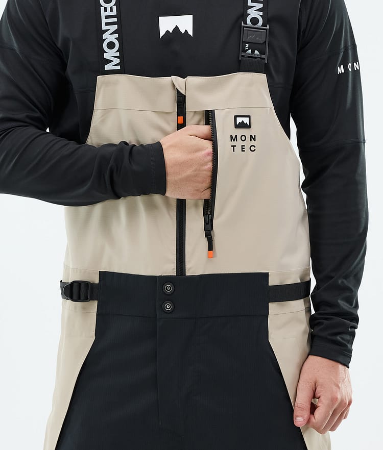 Montec Dozer Pantaloni Sci Uomo Sand/Black, Image 6 of 7