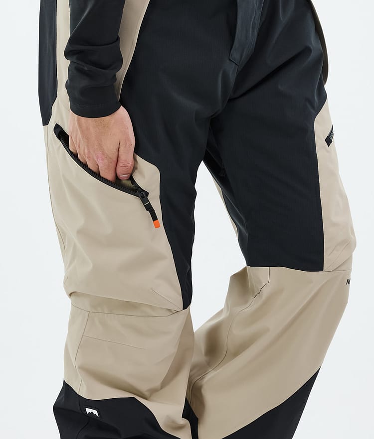 Montec Dozer Snowboard Pants Men Sand/Black, Image 7 of 7