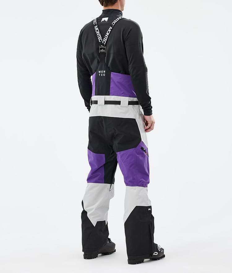 Montec Dozer Pantaloni Sci Uomo Vivid Purple/Black/Light Grey, Image 4 of 7