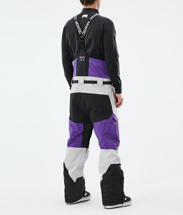 Montec Dozer Snowboardbukse Herre Vivid Purple/Black/Light Grey, Image 4 of 7
