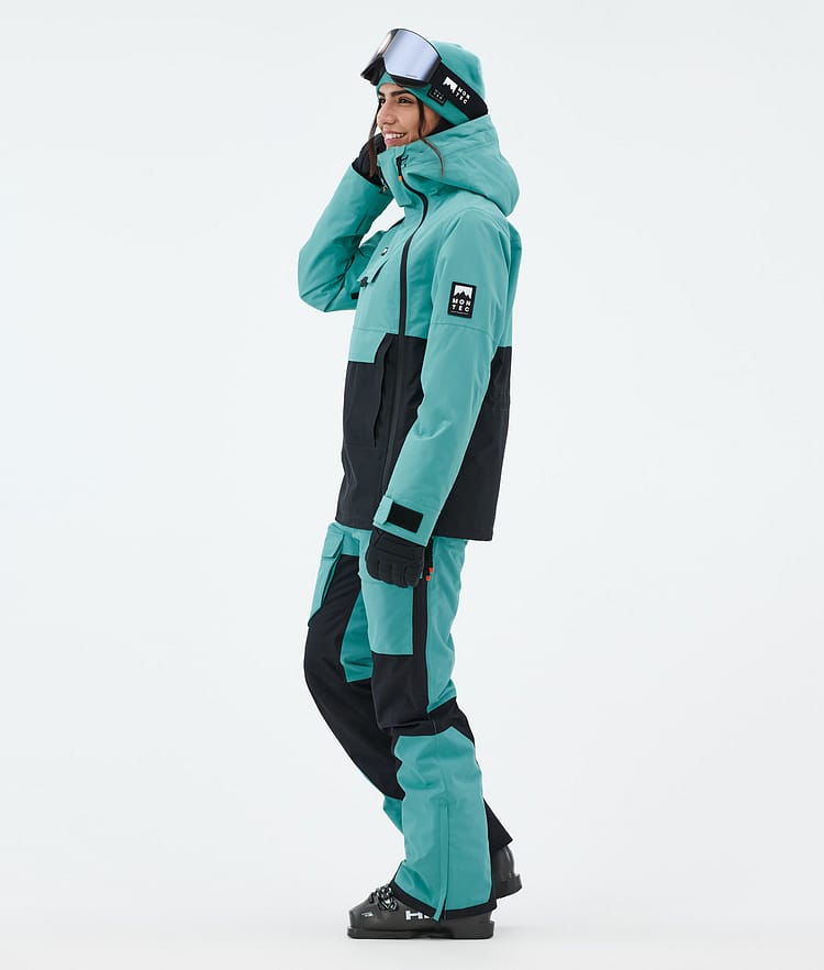 Montec Doom W Giacca Sci Donna Turquoise/Black, Image 3 of 10