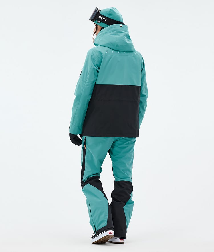 Montec Doom W Snowboard Jacket Women Turquoise/Black, Image 4 of 10