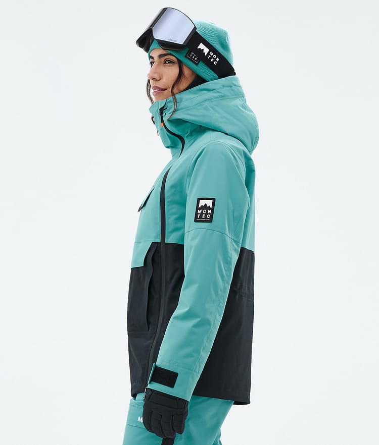 Montec Doom W Snowboard Jacket Women Turquoise/Black, Image 5 of 10