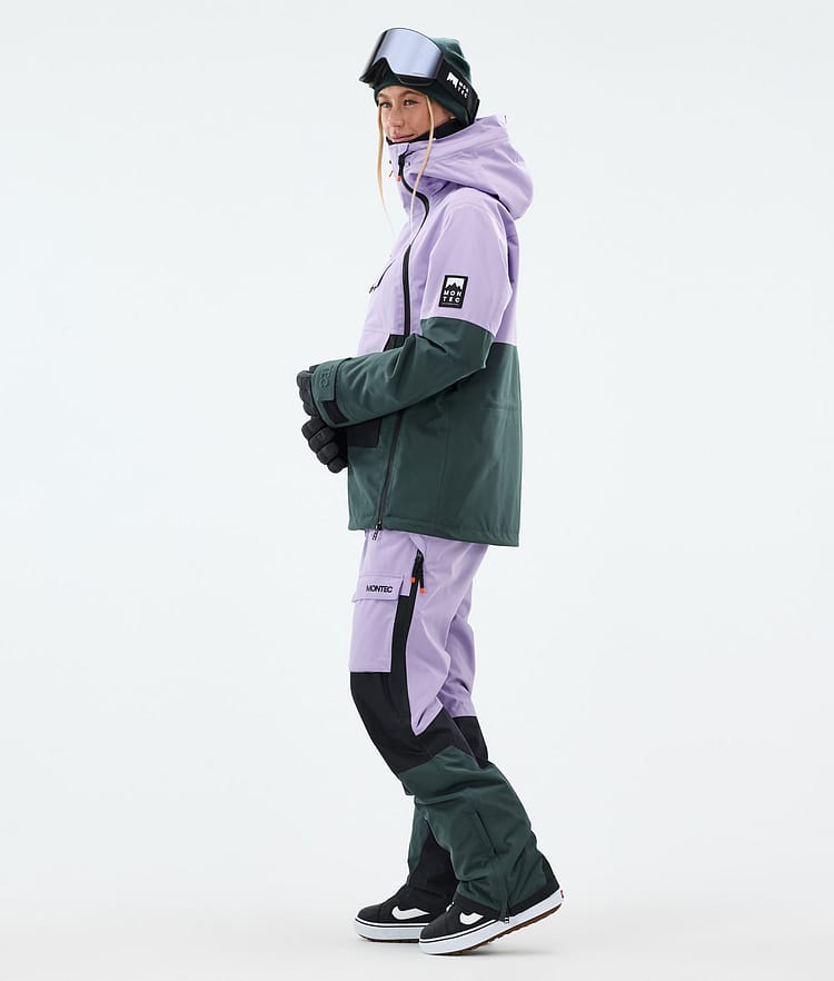 Montec Doom W Snowboard Jacket Women Faded Violet/Black/Dark Atlantic, Image 3 of 10