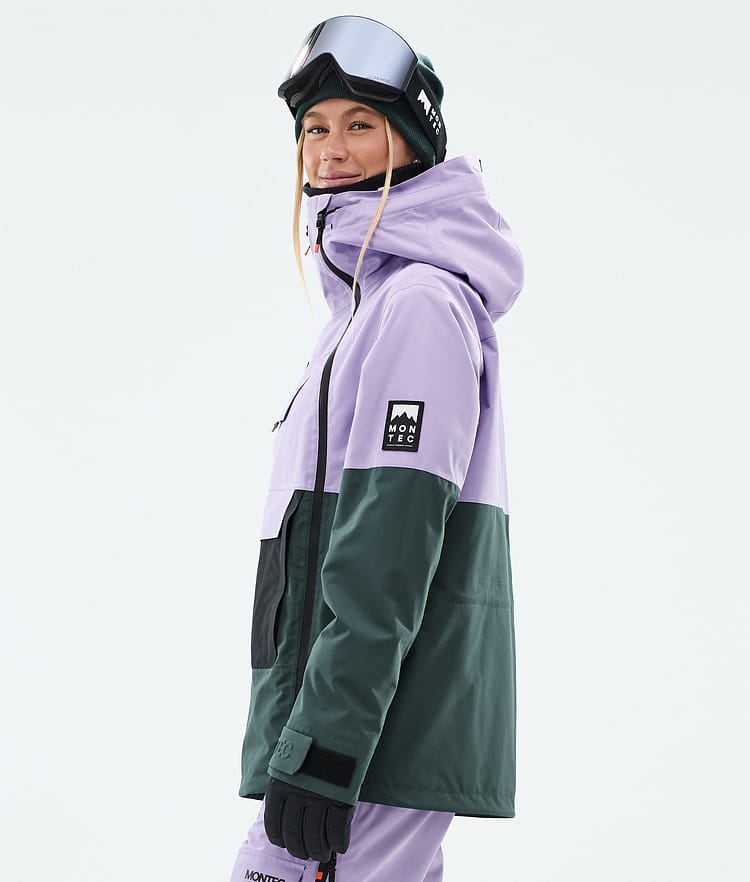 Montec Doom W Snowboard Jacket Women Faded Violet/Black/Dark Atlantic, Image 5 of 10