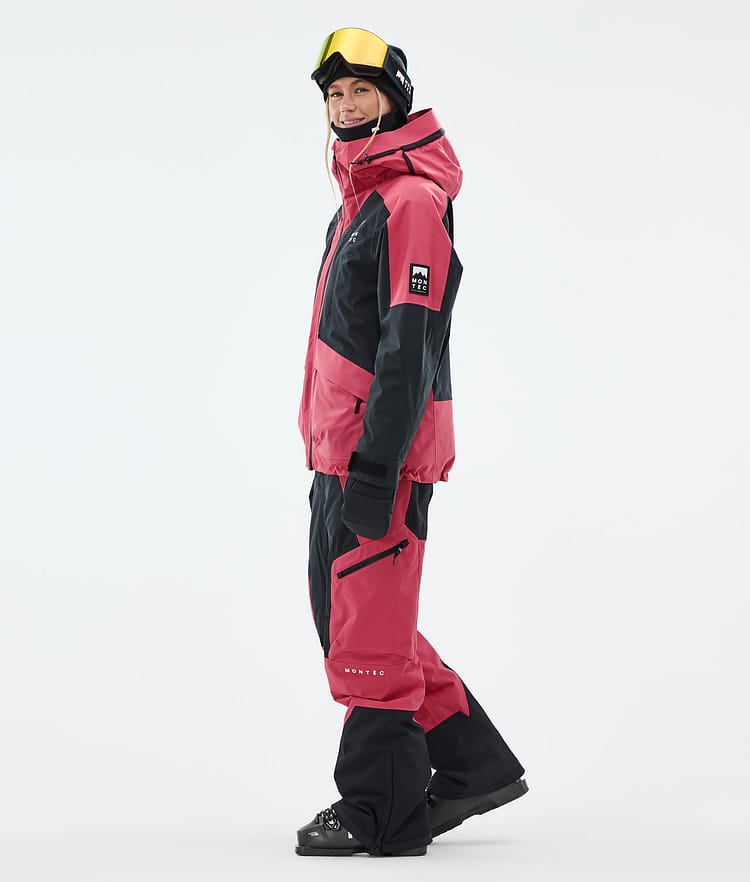 Montec Morpheus W Giacca Sci Donna Light Red/Black, Image 3 of 9