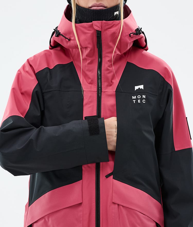 Montec Morpheus W Snowboard Jacket Women Light Red/Black, Image 8 of 9