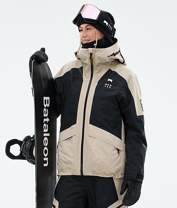 Morpheus W Snowboard Jacket Sand/Black