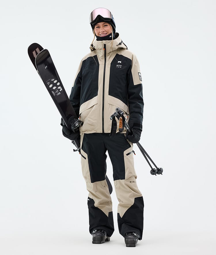 Montec Morpheus W Ski Jacket Women Sand/Black, Image 2 of 9
