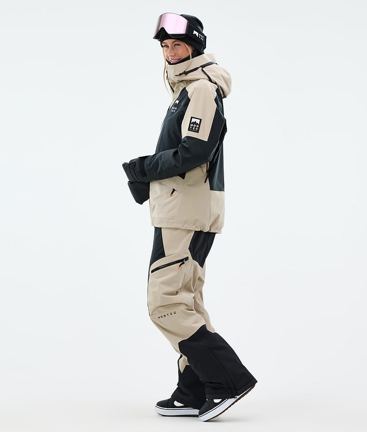 Montec Morpheus W Snowboardjacka Dam Sand/Black, Image 3 of 9