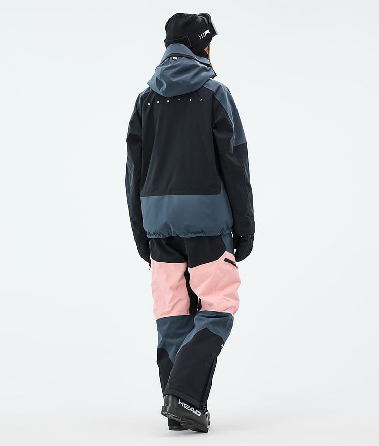 Montec Morpheus W Giacca Sci Donna Metal Blue/Black/Soft Pink, Image 4 of 9