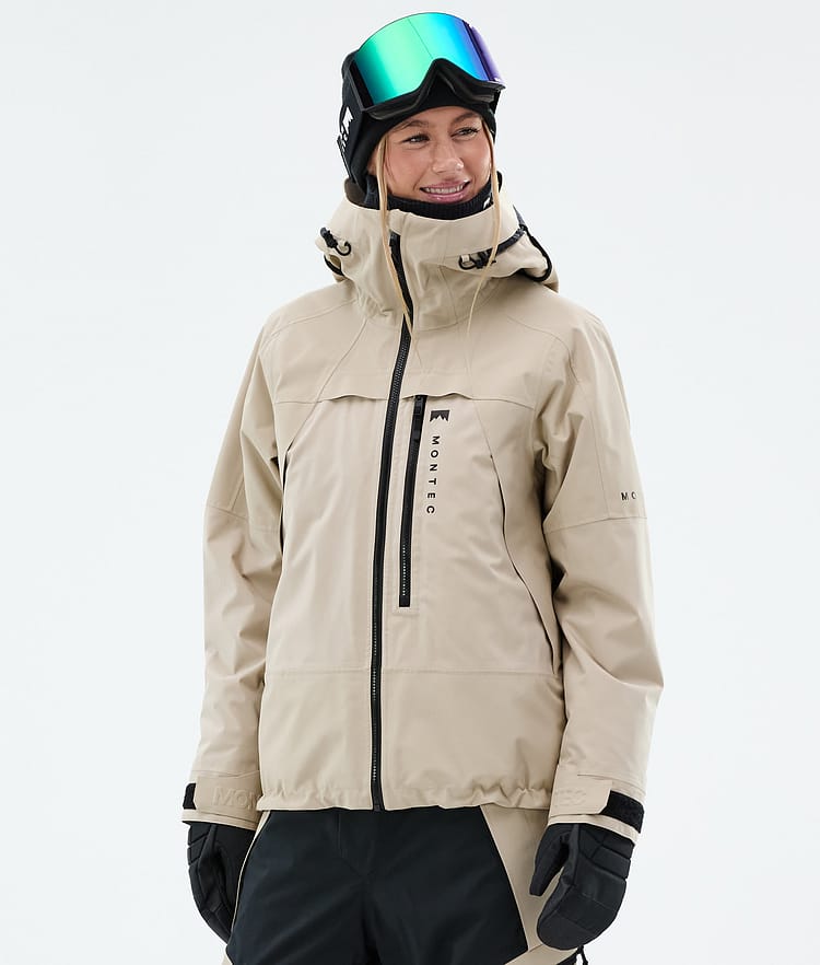 Montec Oracle W Snowboard Jacket Women Sand, Image 5 of 10