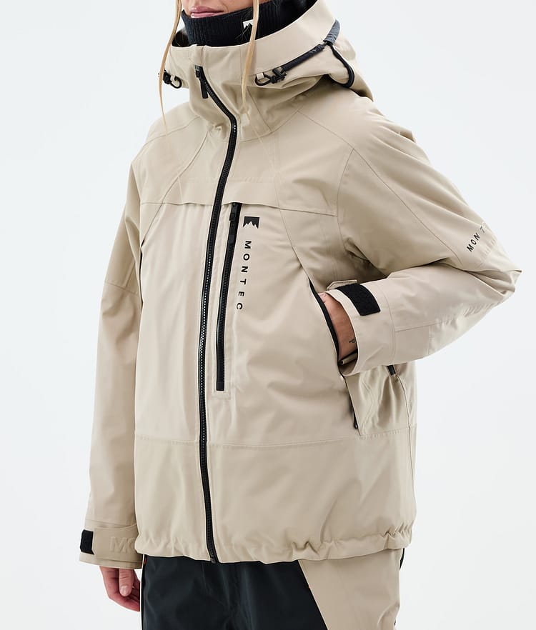 Montec Oracle W Ski Jacket Women Sand, Image 8 of 10