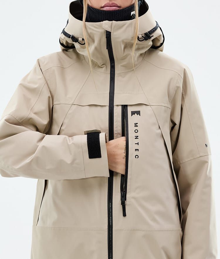 Montec Oracle W Snowboard Jacket Women Sand, Image 9 of 10