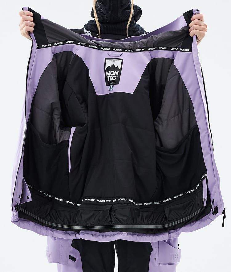 Montec Oracle W Snowboard Jacket Women Faded Violet, Image 10 of 10