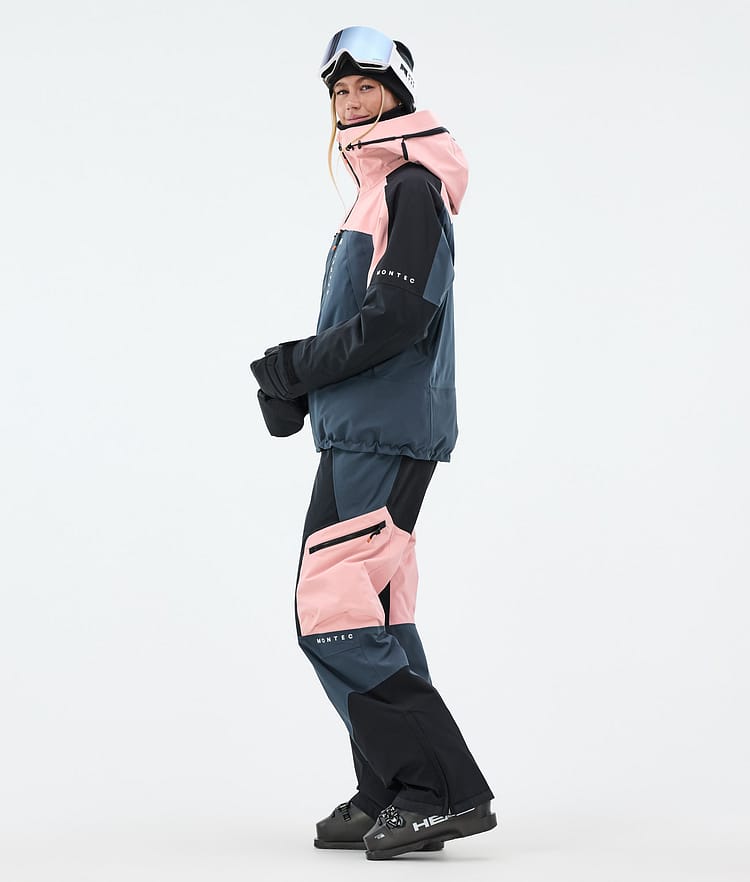 Montec Oracle W Ski jas Dames Soft Pink/Black/Metal Blue, Image 3 of 9