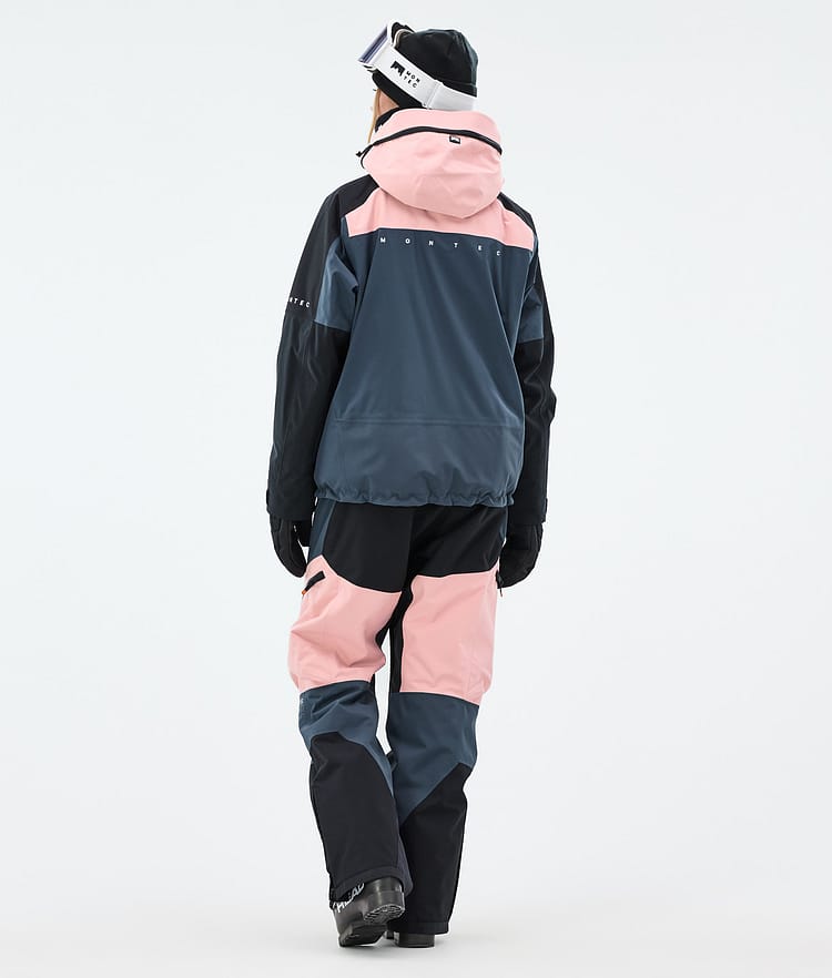 Montec Oracle W Ski jas Dames Soft Pink/Black/Metal Blue, Image 4 of 9
