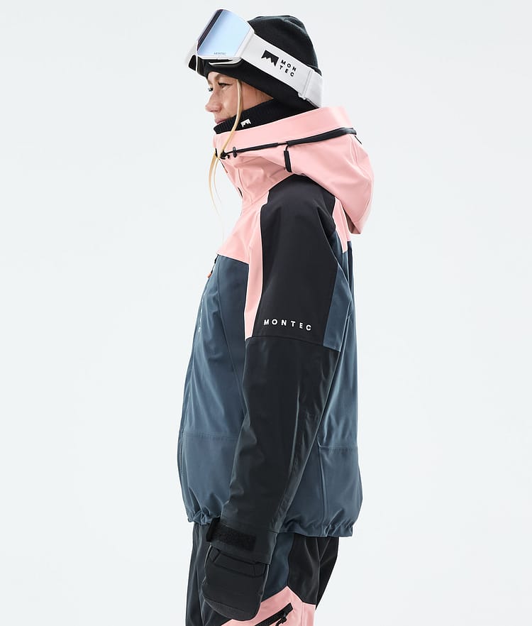 Montec Oracle W Ski jas Dames Soft Pink/Black/Metal Blue, Image 5 of 9