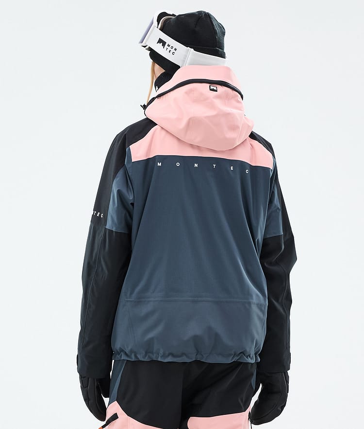 Montec Oracle W Ski jas Dames Soft Pink/Black/Metal Blue, Image 6 of 9