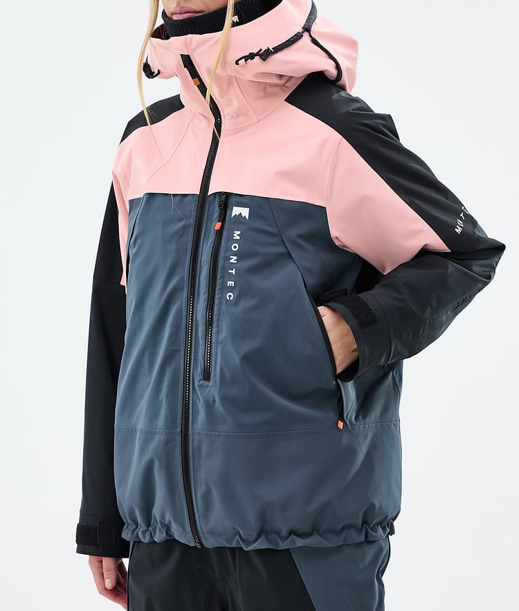 Montec Oracle W Ski jas Dames Soft Pink/Black/Metal Blue, Image 7 of 9