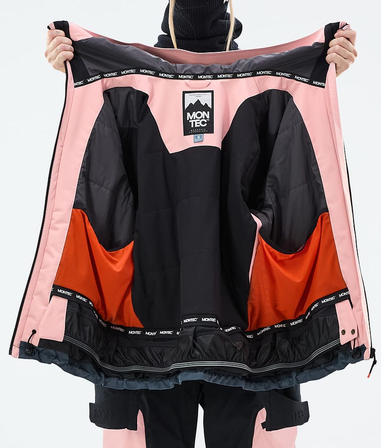 Montec Oracle W Ski jas Dames Soft Pink/Black/Metal Blue, Image 9 of 9