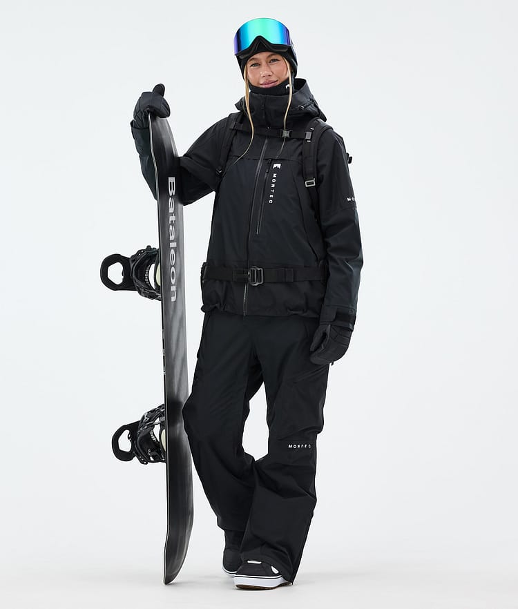 Montec Dozer W Snowboardbukse Dame Black, Image 2 of 7