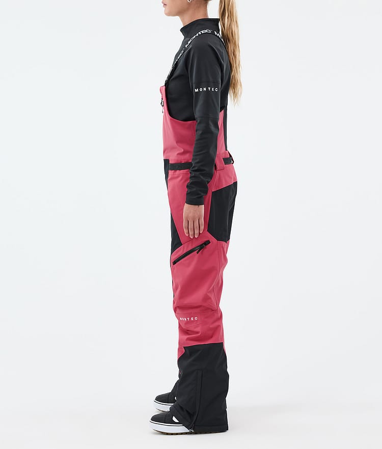 Montec Dozer W Snowboard Pants Women Light Red/Black, Image 3 of 7