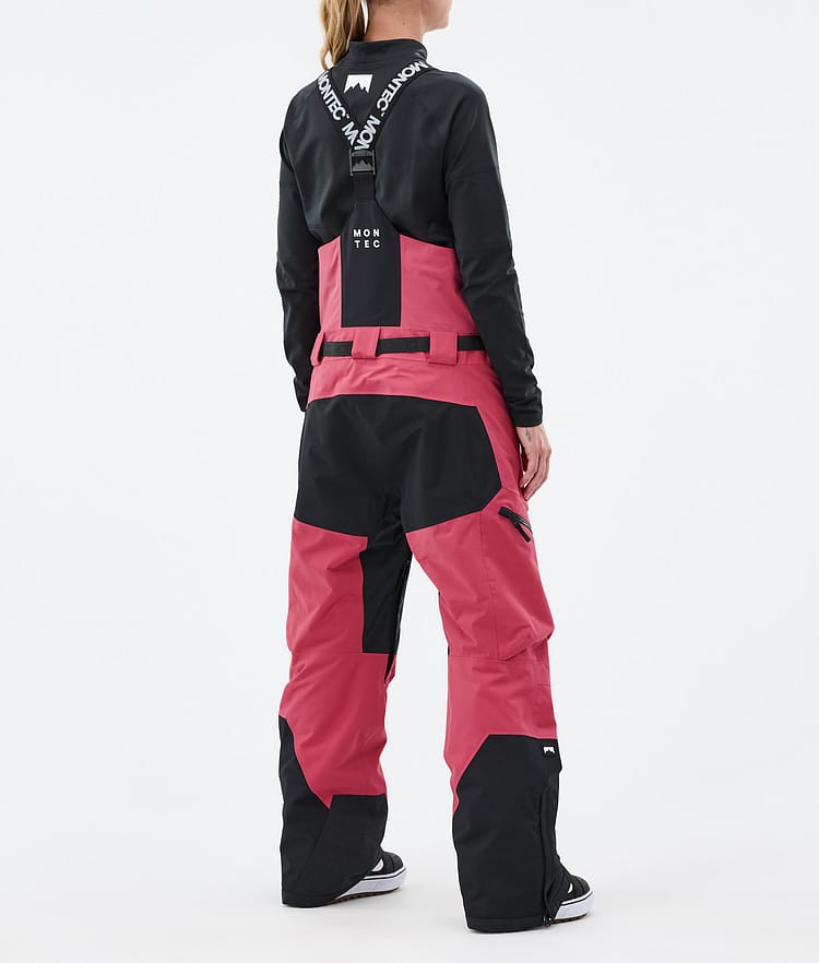 Montec Dozer W Snowboard Pants Women Light Red/Black, Image 4 of 7