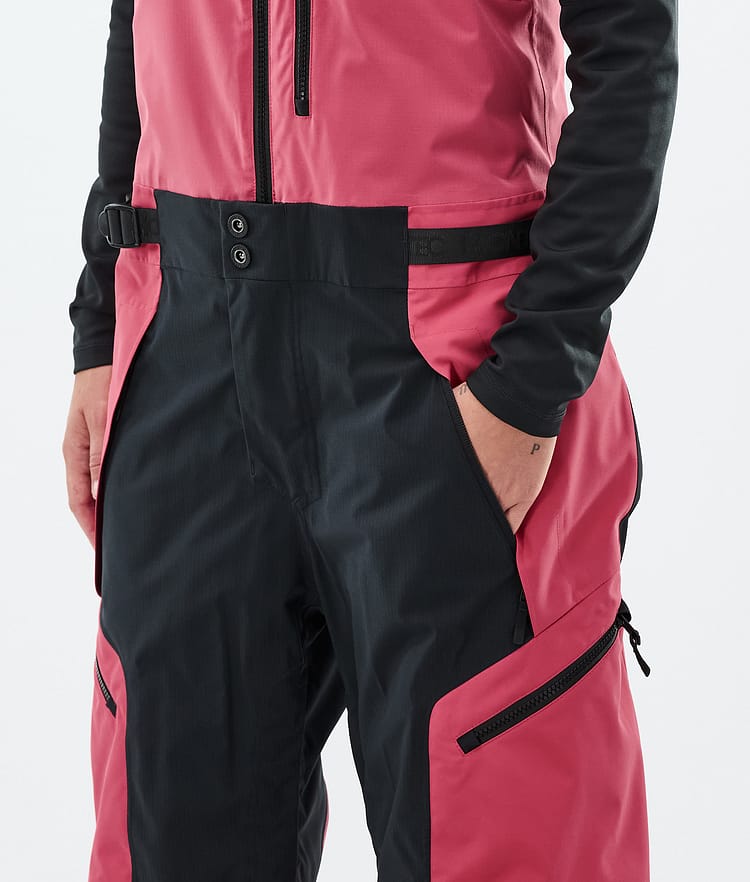 Montec Dozer W Pantaloni Sci Donna Light Red/Black, Image 5 of 7
