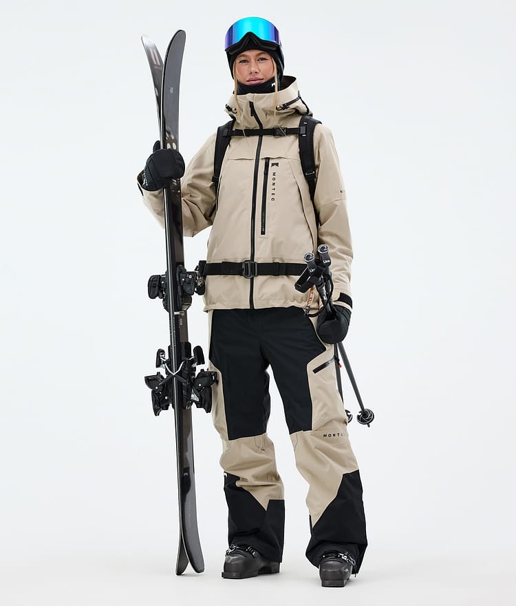 Dozer W Ski Pants Women Sand/Black, Image 2 of 7