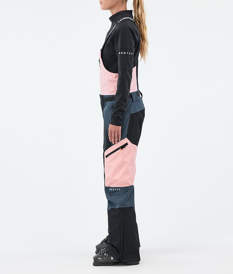 Montec Dozer W Ski Pants Women Soft Pink/Black/Metal Blue, Image 3 of 7