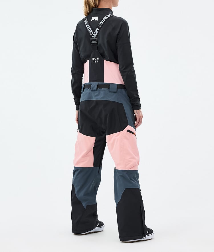 Montec Dozer W Snowboard Pants Women Soft Pink/Black/Metal Blue Renewed, Image 4 of 7