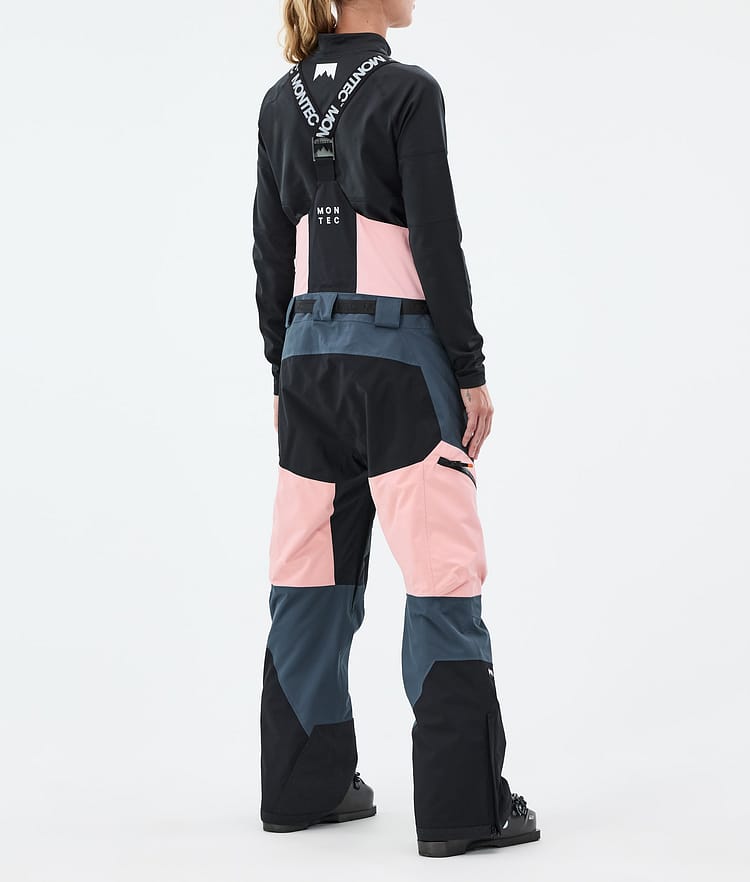 Montec Dozer W Ski Pants Women Soft Pink/Black/Metal Blue, Image 4 of 7