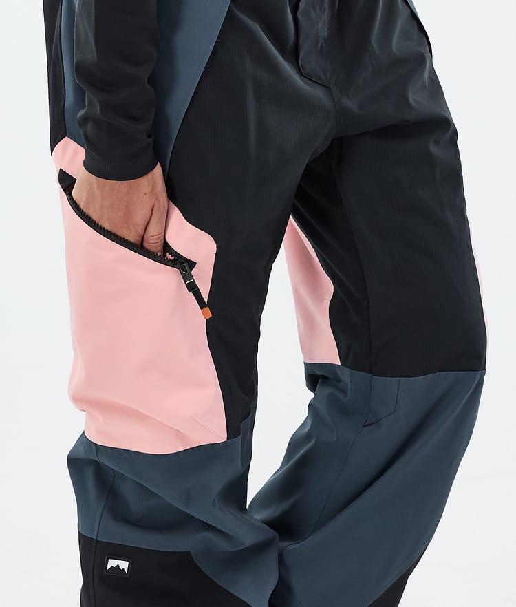 Montec Dozer W Snowboard Pants Women Soft Pink/Black/Metal Blue Renewed, Image 7 of 7