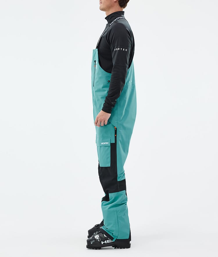 Fawk Ski Pants Men Turquoise/Black, Image 3 of 7