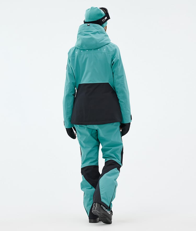 Montec Moss W Ski Jacket Women Turquoise/Black, Image 4 of 9