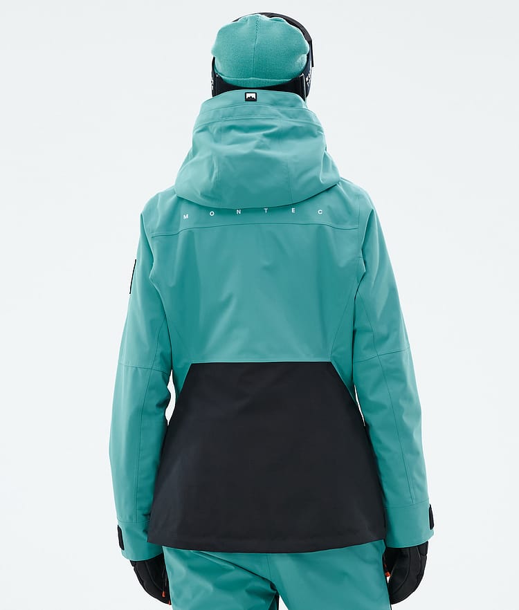 Montec Moss W Snowboard Jacket Women Turquoise/Black, Image 6 of 9