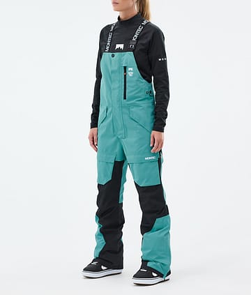 Montec Fawk W Snowboard Pants Turquoise/Black