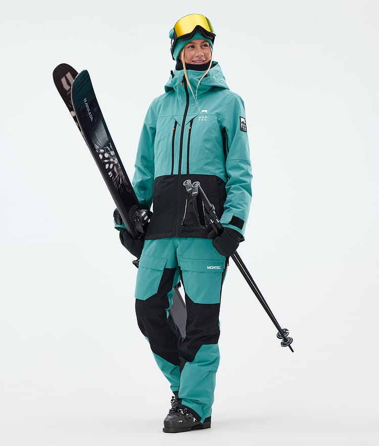Montec Fawk W Ski Pants Women Turquoise/Black, Image 3 of 8