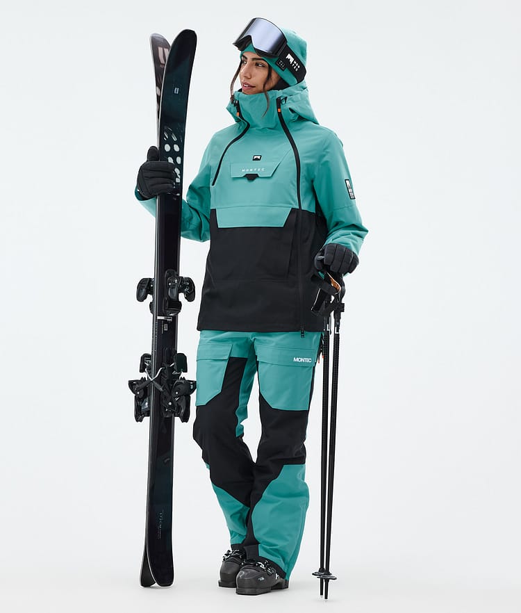 Montec Fawk W Ski Pants Women Turquoise/Black, Image 2 of 8