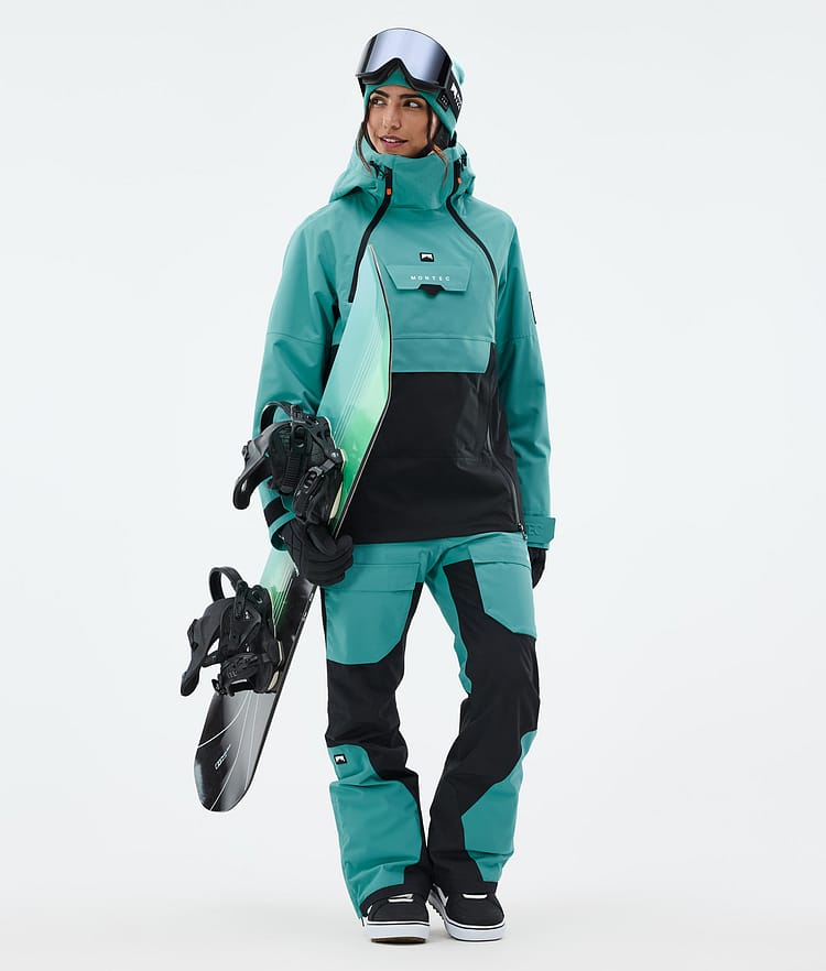 Montec Fawk W Snowboard Pants Women Turquoise/Black, Image 2 of 8