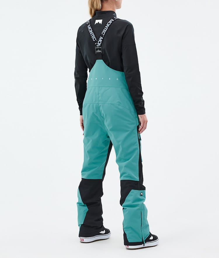Montec Fawk W Snowboard Pants Women Turquoise/Black, Image 5 of 8